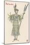 Lavender Personified-Walter Crane-Mounted Photographic Print