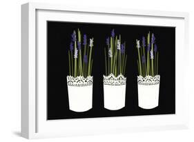 Lavender pots, 2014-Isobel Barber-Framed Giclee Print