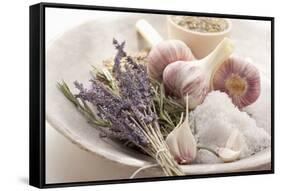 Lavender, Rosemary, Salt and Garlic-Eising Studio - Food Photo and Video-Framed Stretched Canvas