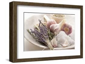 Lavender, Rosemary, Salt and Garlic-Eising Studio - Food Photo and Video-Framed Photographic Print