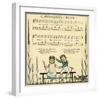 Lavender's blue-Walter Crane-Framed Giclee Print