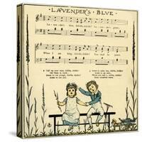 Lavender's blue-Walter Crane-Stretched Canvas