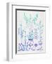 Lavender Santa Fe Garden-Cat Coquillette-Framed Art Print