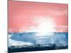 Lavender Sky Abstract Study-Emma Moore-Mounted Art Print
