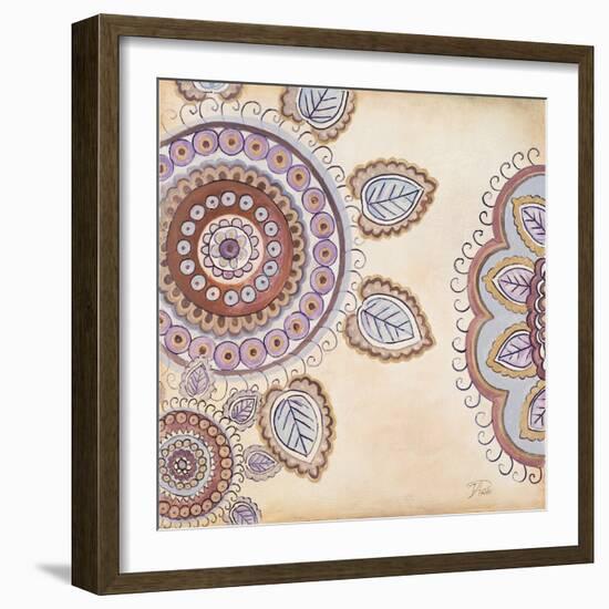 Lavender Textiles I-Patricia Pinto-Framed Art Print