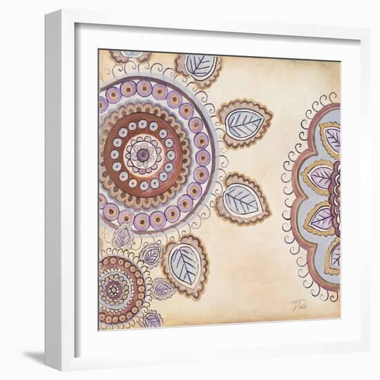 Lavender Textiles I-Patricia Pinto-Framed Art Print