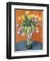 Lavender Tulips and Jonquils-William James Glackens-Framed Giclee Print