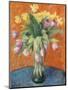 Lavender Tulips and Jonquils-William James Glackens-Mounted Giclee Print
