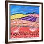 Lavender View-Caroline Duncan-Framed Giclee Print