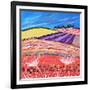 Lavender View-Caroline Duncan-Framed Giclee Print