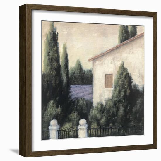 Lavender Villa Detail-James Wiens-Framed Art Print
