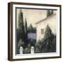 Lavender Villa Detail-James Wiens-Framed Art Print