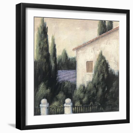 Lavender Villa Detail-James Wiens-Framed Art Print