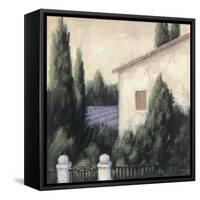 Lavender Villa Detail-James Wiens-Framed Stretched Canvas