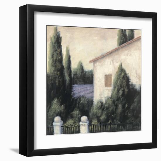 Lavender Villa Detail-James Wiens-Framed Art Print