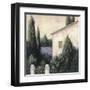 Lavender Villa Detail-James Wiens-Framed Art Print