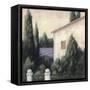 Lavender Villa Detail-James Wiens-Framed Stretched Canvas