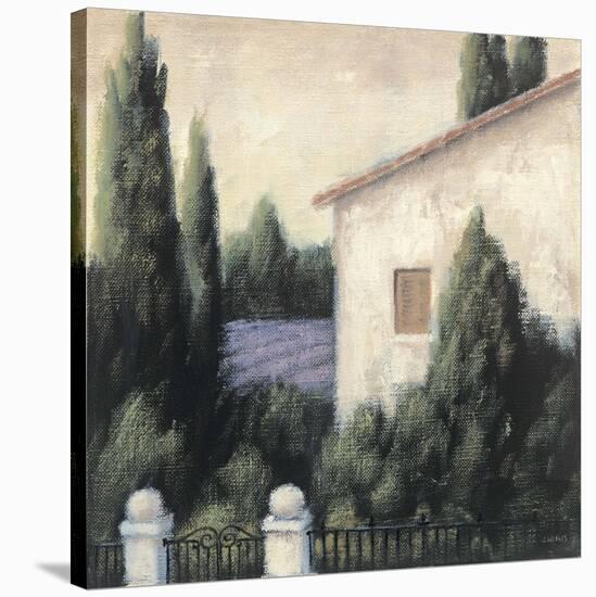 Lavender Villa Detail-James Wiens-Stretched Canvas