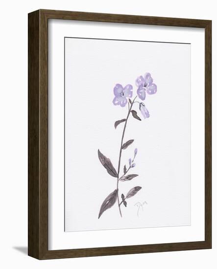 Lavender Wildflowers II-Beverly Dyer-Framed Art Print