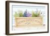 Lavender & Wood Planter Home-Janice Gaynor-Framed Art Print
