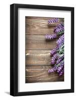 Lavender-Sea Wave-Framed Photographic Print