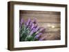 Lavender-Sea Wave-Framed Photographic Print