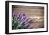 Lavender-Sea Wave-Framed Photographic Print