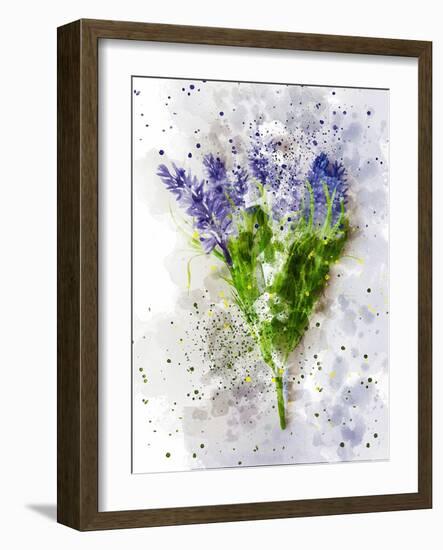 Lavender-Chamira Young-Framed Art Print