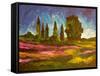 Lavenders are Blooming, 2009-Patricia Brintle-Framed Stretched Canvas