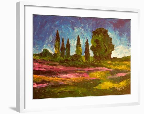 Lavenders are Blooming, 2009-Patricia Brintle-Framed Giclee Print