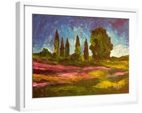 Lavenders are Blooming, 2009-Patricia Brintle-Framed Giclee Print