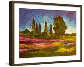 Lavenders are Blooming, 2009-Patricia Brintle-Framed Giclee Print