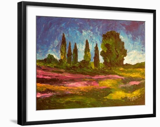 Lavenders are Blooming, 2009-Patricia Brintle-Framed Giclee Print