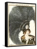 Lavie Parisienne Featherhat-null-Framed Stretched Canvas