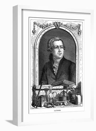 Lavoisier and Apparatus-H Rousseau-Framed Art Print