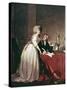 Lavoisier And His Wife, 1788-Science Photo Library-Stretched Canvas