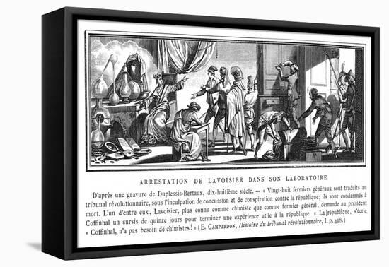 Lavoisier Arrested-null-Framed Stretched Canvas