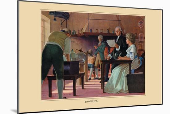 Lavoisier-Robert Thom-Mounted Art Print