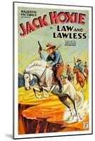 Law and the Lawless-null-Mounted Art Print