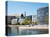 Law Courts with Turning Torso in the background, Malmo, Sweden, Scandinavia, Europe-Jean Brooks-Stretched Canvas