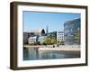 Law Courts with Turning Torso in the background, Malmo, Sweden, Scandinavia, Europe-Jean Brooks-Framed Photographic Print