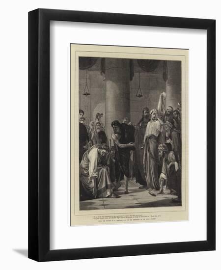 Law of Moses-Edward A. Armitage-Framed Giclee Print