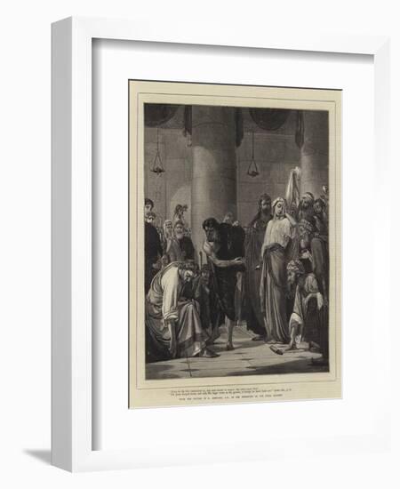 Law of Moses-Edward A. Armitage-Framed Giclee Print