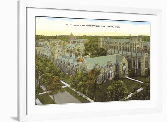 Law Quadrangle, Ann Arbor, Michigan-null-Framed Premium Giclee Print