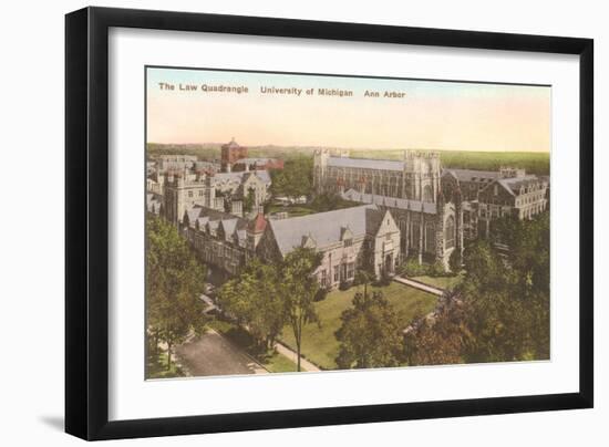 Law Quadrangle, University, Ann Arbor, Michigan-null-Framed Art Print