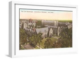 Law Quadrangle, University, Ann Arbor, Michigan-null-Framed Art Print