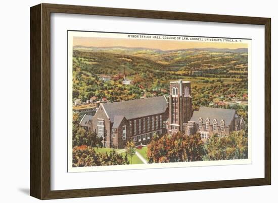 Law School, Cornell University, Ithaca, New York-null-Framed Art Print