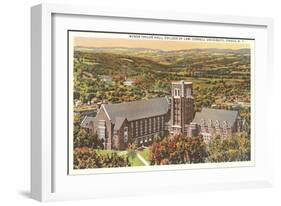 Law School, Cornell University, Ithaca, New York-null-Framed Art Print