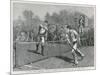 Lawford Versus Renshaw in the Fifth Round of the All-Comers' Match-Arthur Hopkins-Mounted Art Print