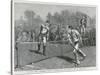 Lawford Versus Renshaw in the Fifth Round of the All-Comers' Match-Arthur Hopkins-Stretched Canvas